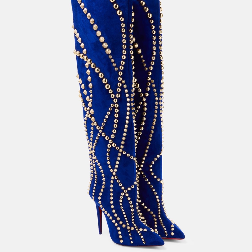 Christian Louboutin  Astrilarge Pika Boots BNIB Size 10 - Picture 3 of 6